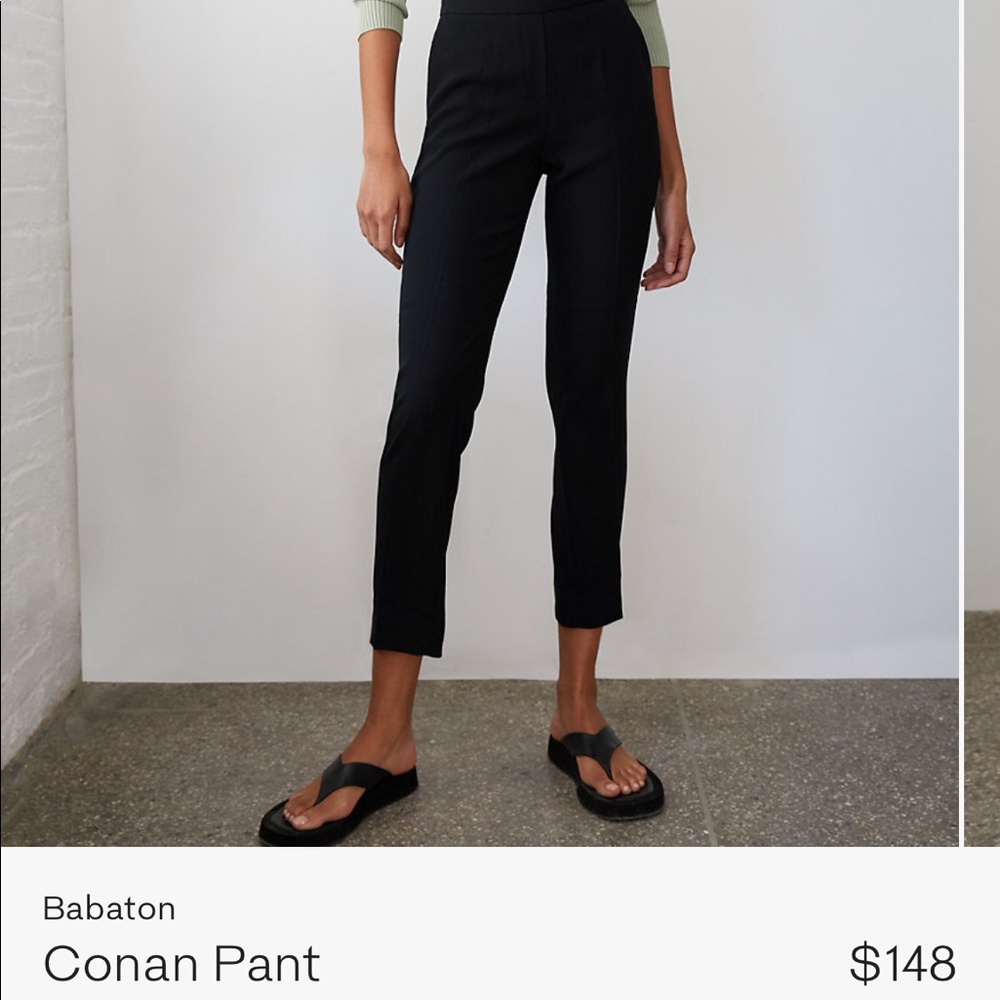 Babaton classic black Aritzia pant